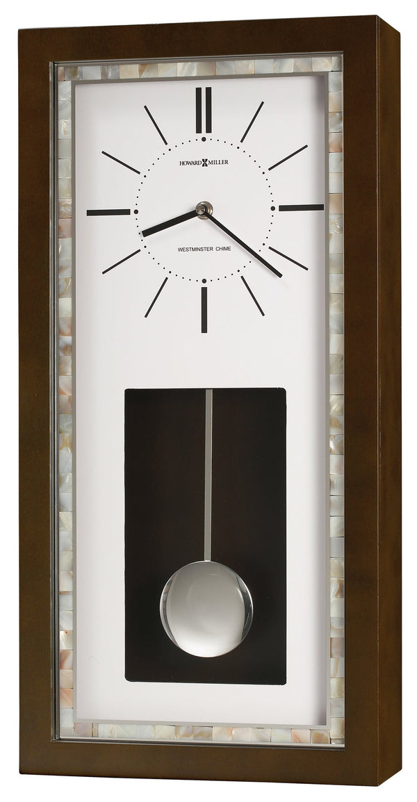 Hekman Furniture 625594 Holden Wall Clock - Elegant Espresso Finish, Westminster Chime, Perfect For Any Room Decor Espresso Holden Wall Clock 625594