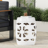 Christopher Knight Home® - Noble House - Sheila Outdoor Metal Side Table