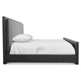 Bernhardt Trianon King Panel Bed in L'Ombre Wood Finish K1816