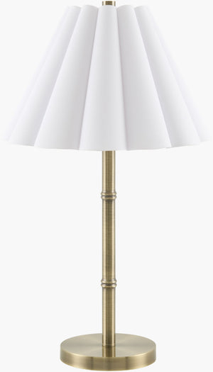 Livabliss Medowie Iron Body Table Lamp with Dual Layer Linen Shade for Arts and Crafts Interiors MWI-002