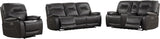 Parker House Parker Living Axel - Ozone Power Reclining Sofa Loveseat and Recliner Ozone 83% Polyester. 17% PU (W) MAXE-321-OZO