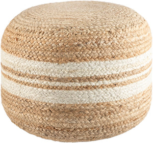 Mallows MWPF-001 14"H x 18"W x 18"D Pouf MWPF001-141818 Livabliss Surya