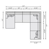 Bernhardt Mila Sectional [Made to Order] K1419