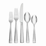 Lenox Oneida Sambre 65 Piece Fine Flatware Set, Service for 12 Metallic, STAINLESS METAL F034065A