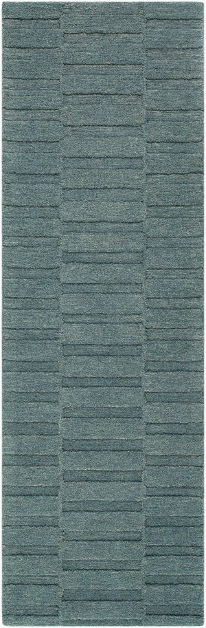 Surya Riding the Wave Hand Tufted Wool Accent Rug for Entryways and Cozy Reading Nooks 2'6" x 8' Runner MXRW2300-268