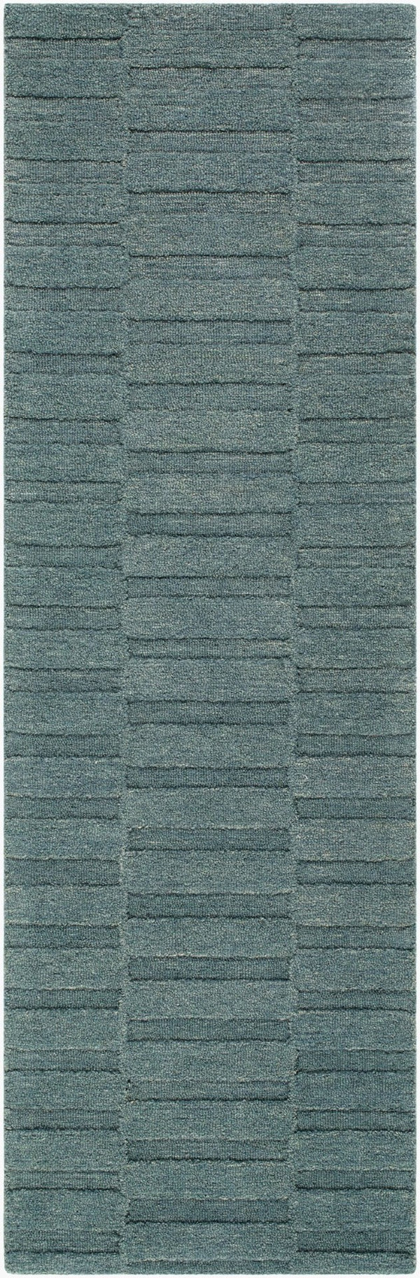 Surya Riding the Wave Hand Tufted Wool Accent Rug for Entryways and Cozy Reading Nooks 2'6" x 8' Runner MXRW2300-268