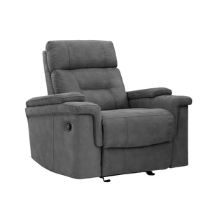 Parker House Parker Living Diesel Manual - Cobra Grey Glider Recliner Cobra Grey 100% Polyester (S) MDIE#812G-CGR