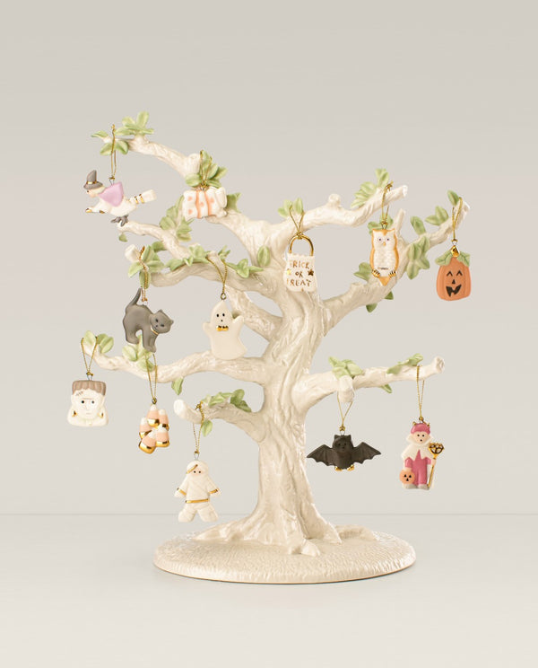 Lenox Trick Or Treat 12-Piece Ornament & Tree Set Multi, NO COLOR PORCELAIN 828081