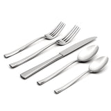 Lenox Oneida Pearce 20 Piece Fine Flatware Set, Service for 4 Metallic, STAINLESS METAL F150020A