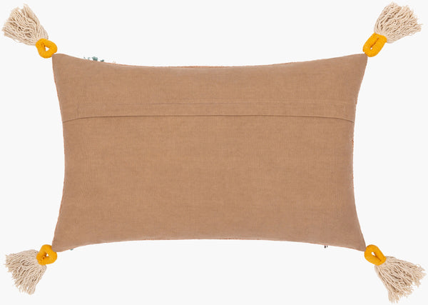 Surya Mystic Bohemian Global Pillow 20” X 20” – Luxurious Cotton Accent For Exotic Home Decor Bliss Dusty Pink Cotton,Cotton Myc003-1818d