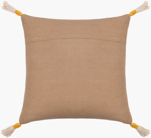 Surya Mystic Bohemian Global Pillow 20” X 20” – Luxurious Cotton Accent For Exotic Home Decor Bliss Dusty Pink Cotton,Cotton Myc003-1818d