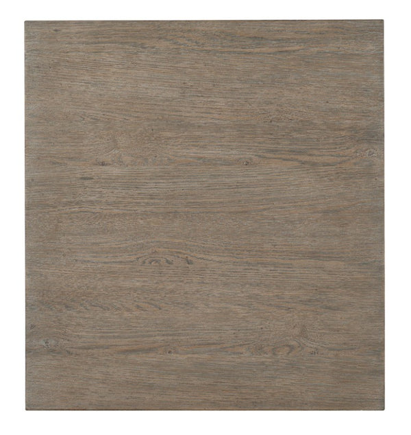 Hooker Furniture Serenity Malibu Gray Washed Oak End Table With Soft-Close Drawer, Weathered Cottage Charm, 26" L 6350-80213-95