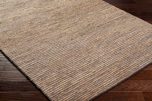 Surya Molly 2' X 3' Hand-woven Wool & Jute Rug - Modern Style, Durable, No-pile Design, Made In India Taupe Wool,Jute Mym2300-23