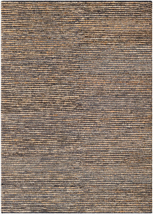 Surya Molly 2' X 3' Hand-woven Wool & Jute Rug - Modern Style, Durable, No-pile Design, Made In India Charcoal Wool,Jute Mym2301-23