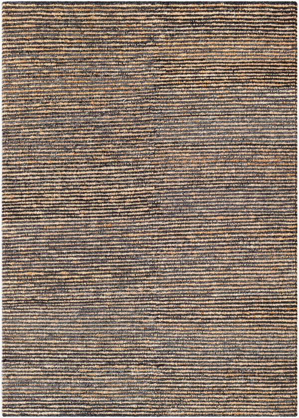 Surya Molly 2' X 3' Hand-woven Wool & Jute Rug - Modern Style, Durable, No-pile Design, Made In India Charcoal Wool,Jute Mym2301-23