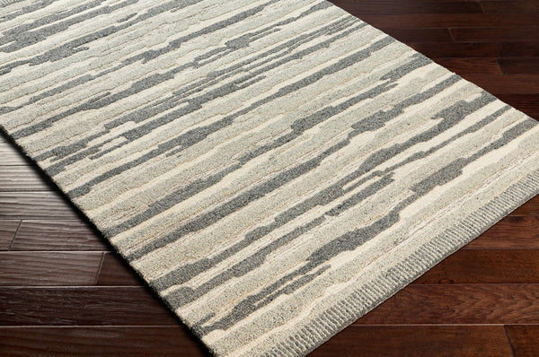 Livabliss Marvel Area Rug - Stylish Machine Woven Design For Modern And Traditional Spaces, Easy Care Comfort Light Beige,Charcoal,Light Gray Wool Myn2306-576
