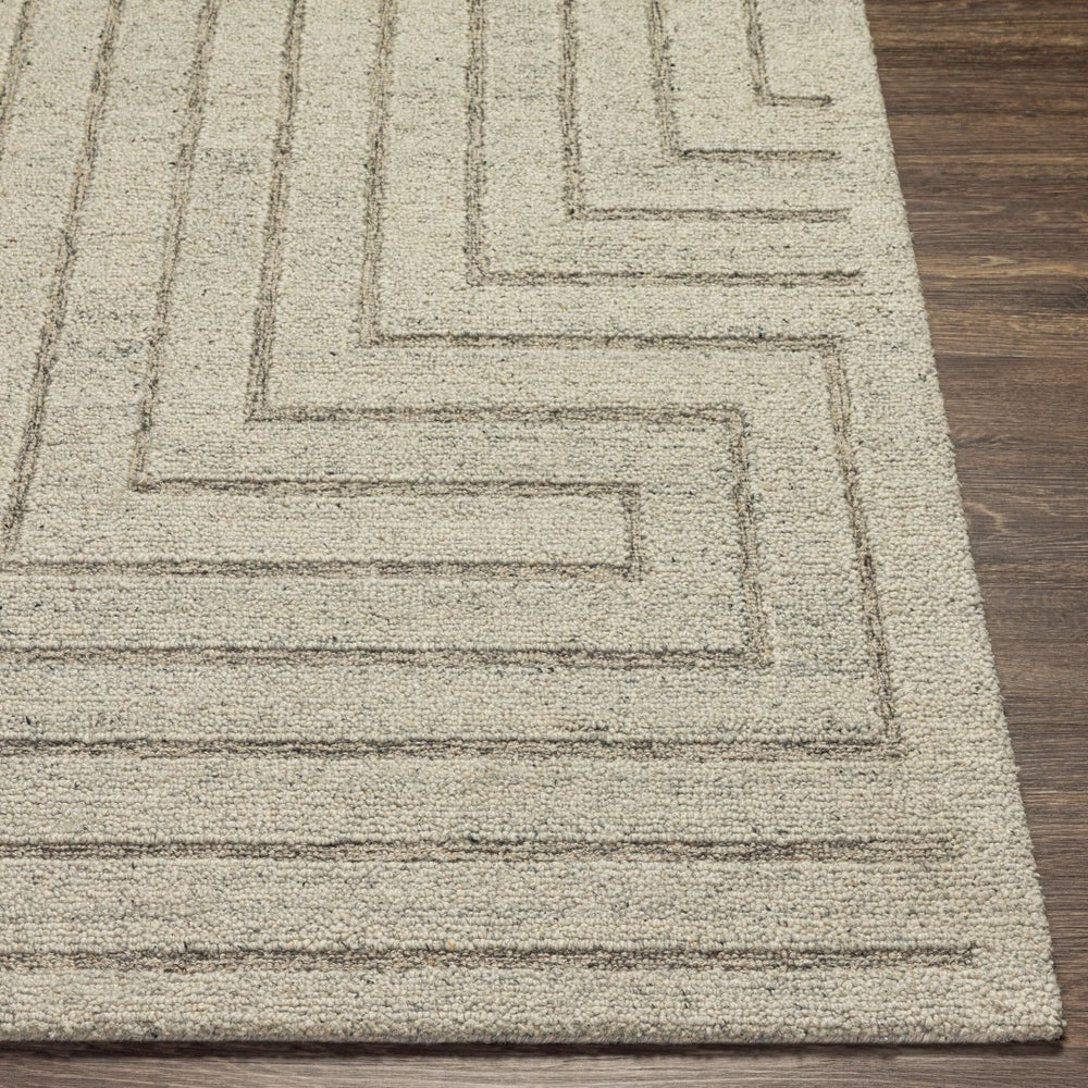 Livabliss Madelyn Hand Tufted Wool Accent Rug Artisan Crafted for Entryways and Bedside Areas Light Gray, Cha 2' x 3' MYN2307-23