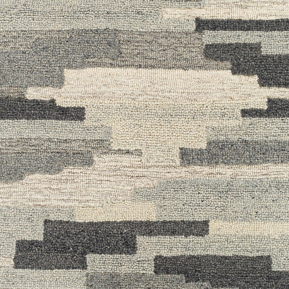 Surya Madelyn 2' X 3' Hand-tufted Wool Rug - Rustic Charm For Cozy Spaces, Perfect Medium Pile Height! Gray Wool Myn2308-23