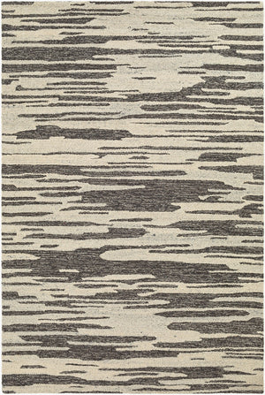 Livabliss Marvel Area Rug - Stylish Machine Woven Design For Modern And Traditional Spaces, Easy Care Comfort Light Beige,Charcoal,Black Wool Myn2309-81012