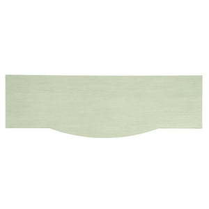 Bernhardt Bernhardt Cerused Linen East Hampton Dresser — 9-Drawer Neo-Traditional Bowed Front With Nickel Pulls 395054