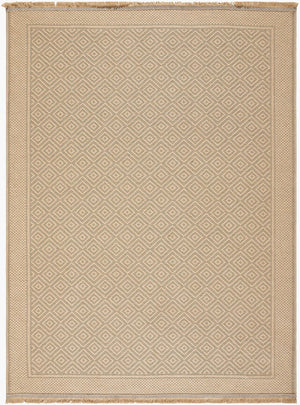 Livabliss Mystery Flatweave Jute Area Rug with Fringe Bohemian Natural Texture Entryway Accent MYS2300-275