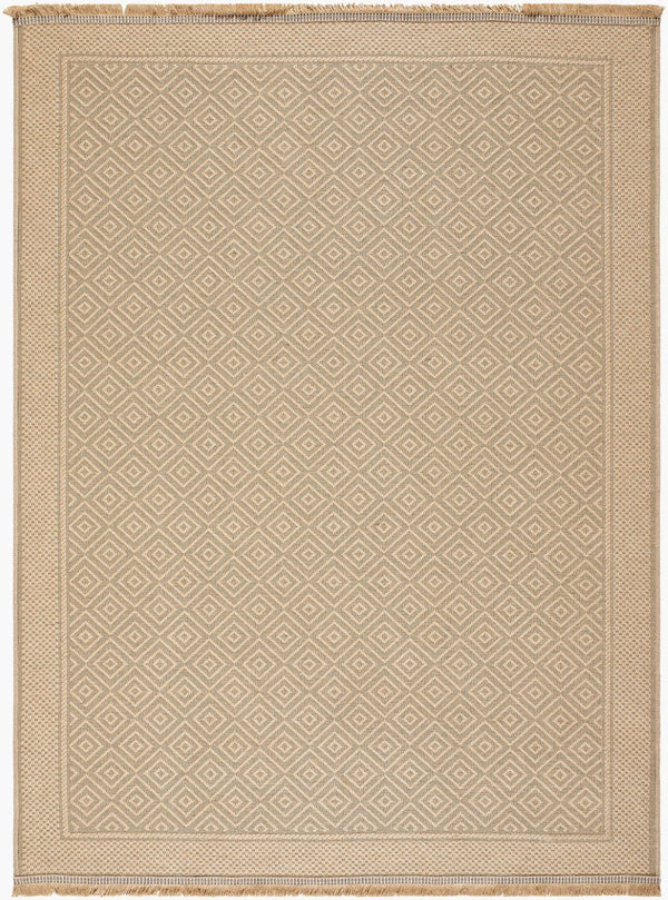 Livabliss Mystery Flatweave Jute Area Rug with Fringe Bohemian Natural Texture Entryway Accent MYS2300-275
