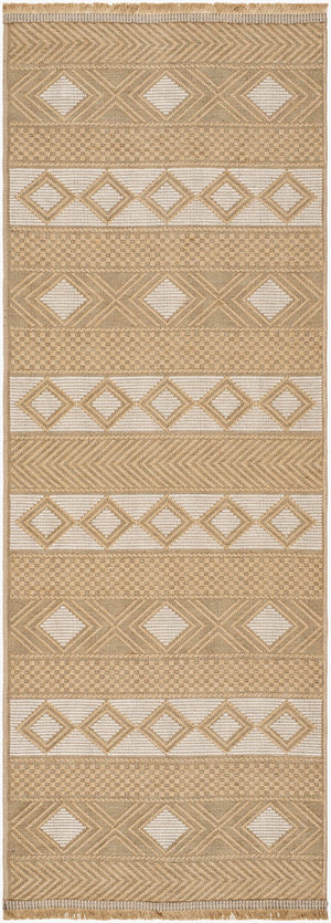Livabliss Marvel Area Rug - Stylish Machine Woven Design For Modern And Traditional Spaces, Easy Care Comfort Tan,Beige,Cream Jute,Cotton Mys2302-2773