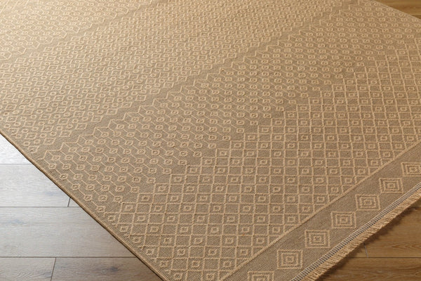 Livabliss Mystery Flat Weave Jute Rug with Fringe Turkish Woven Bohemian Entryway Accent MYS2303-2745