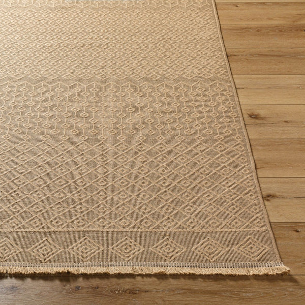 Livabliss Mystery Flat Weave Jute Rug with Fringe Turkish Woven Bohemian Entryway Accent MYS2303-2745