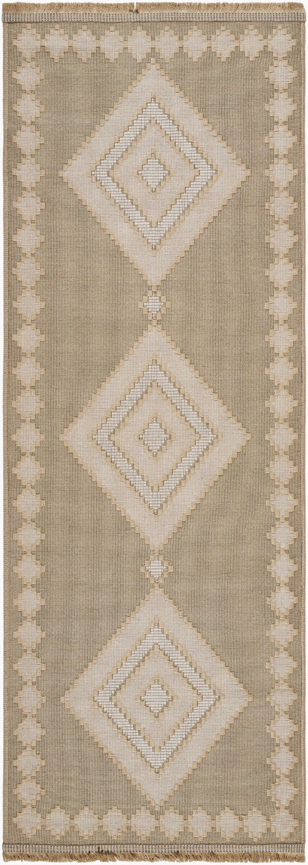 Livabliss Marvel Area Rug - Stylish Machine Woven Design For Modern And Traditional Spaces, Easy Care Comfort Tan,Light Beige,Beige,Cream Jute,Cotton Mys2304-2773