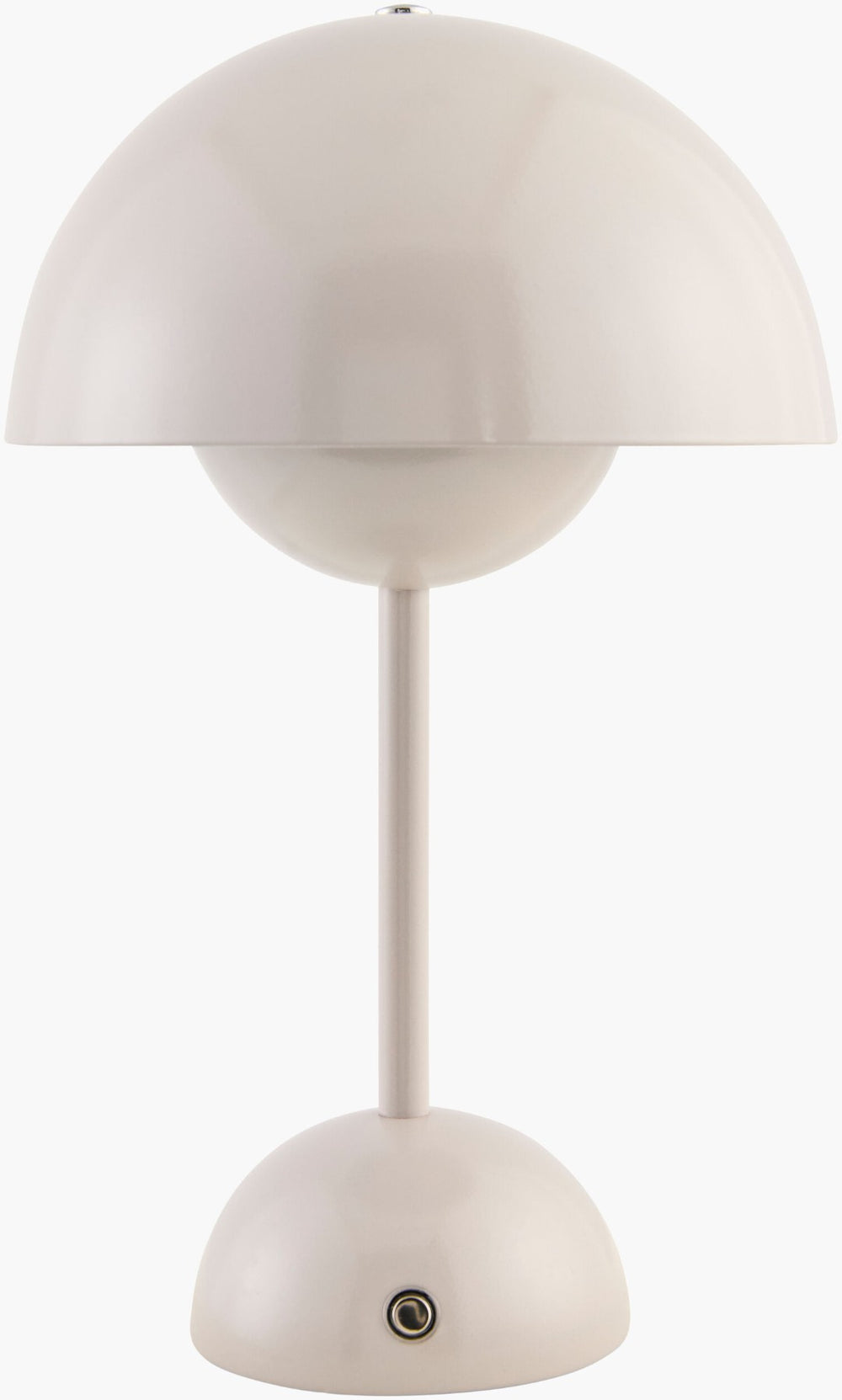 Livabliss Mayotte Cordless Felt and Metal Accent Lamp Warm Ambient Glow for Any Room MYT-003