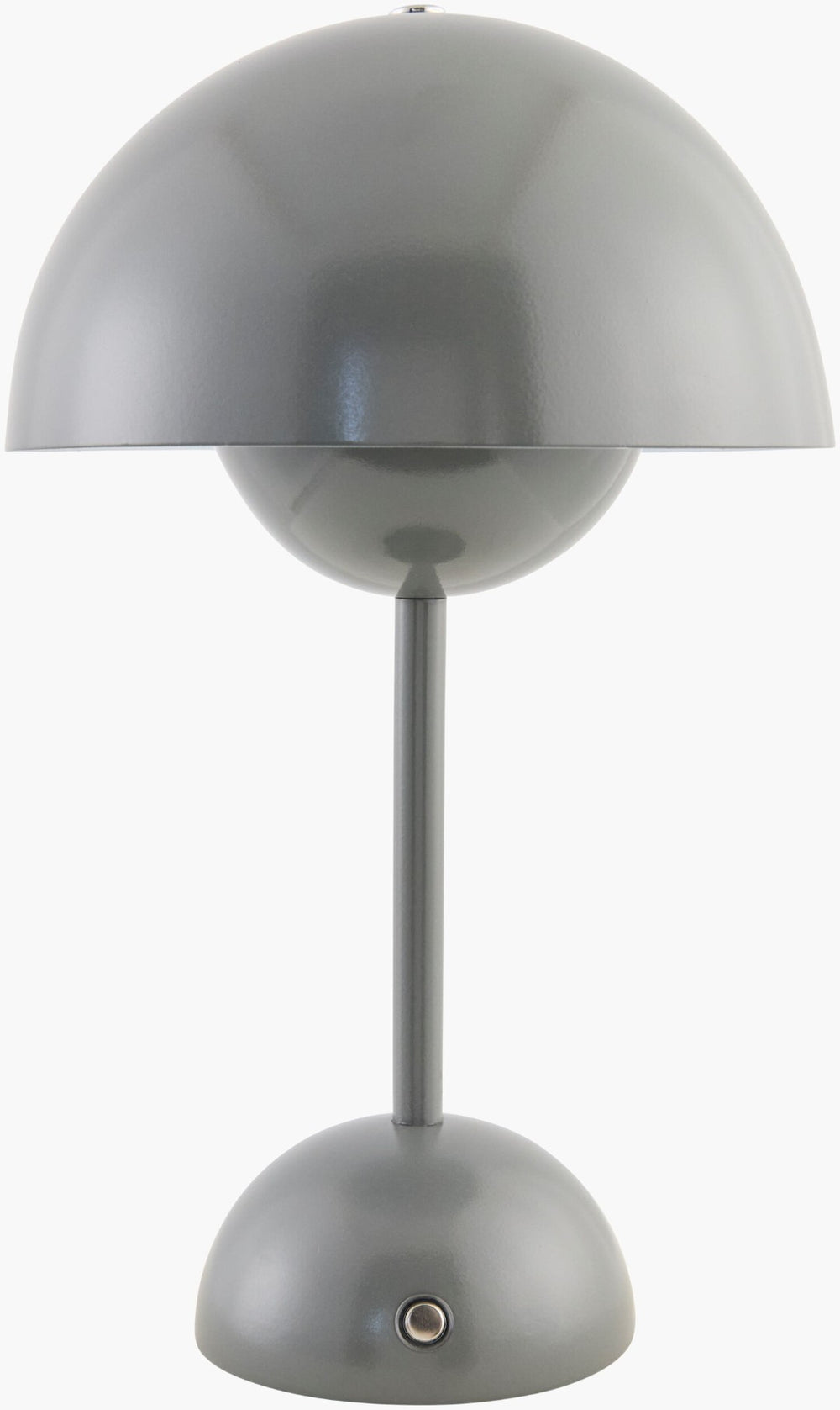 Livabliss Mayotte Cordless Felt Metal Table Lamp Minimalist Ambient Glow for Bedroom or Living Room MYT-004