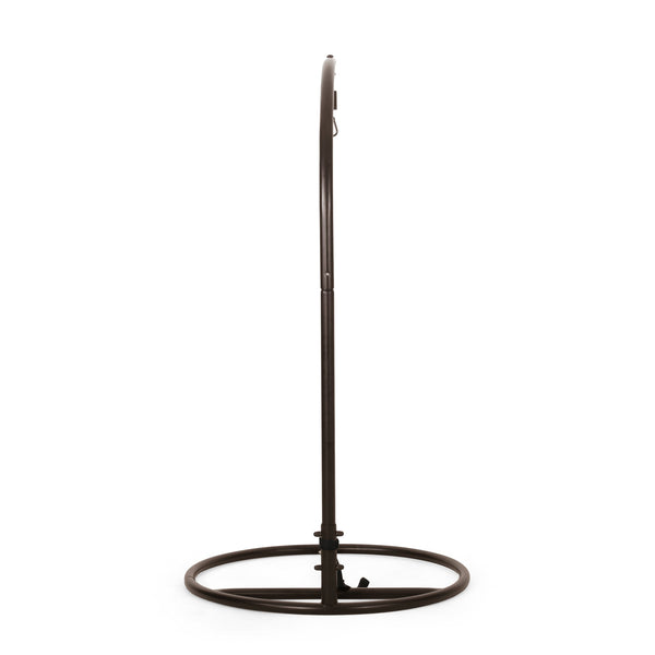 English Elm Christopher Knight Home® - HANGING Powder-Coated Iron Hammock Chair Stand — Portable, Secure Indoor/Outdoor Base for Easy Setup and Comfort 62075.00HNGBRN
