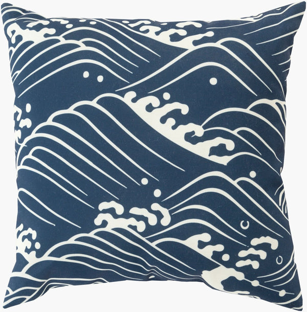 Livabliss Mizu Woven Geometric Square Accent Pillow Polyfill Insert for Modern Living Spaces MZ002-1818