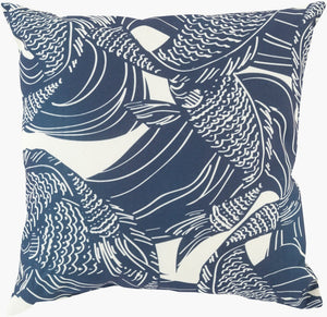 Livabliss Mizu Woven Graphic Accent Pillow Square Polyfill Sofa Bedroom Decor Statement MZ004-1818