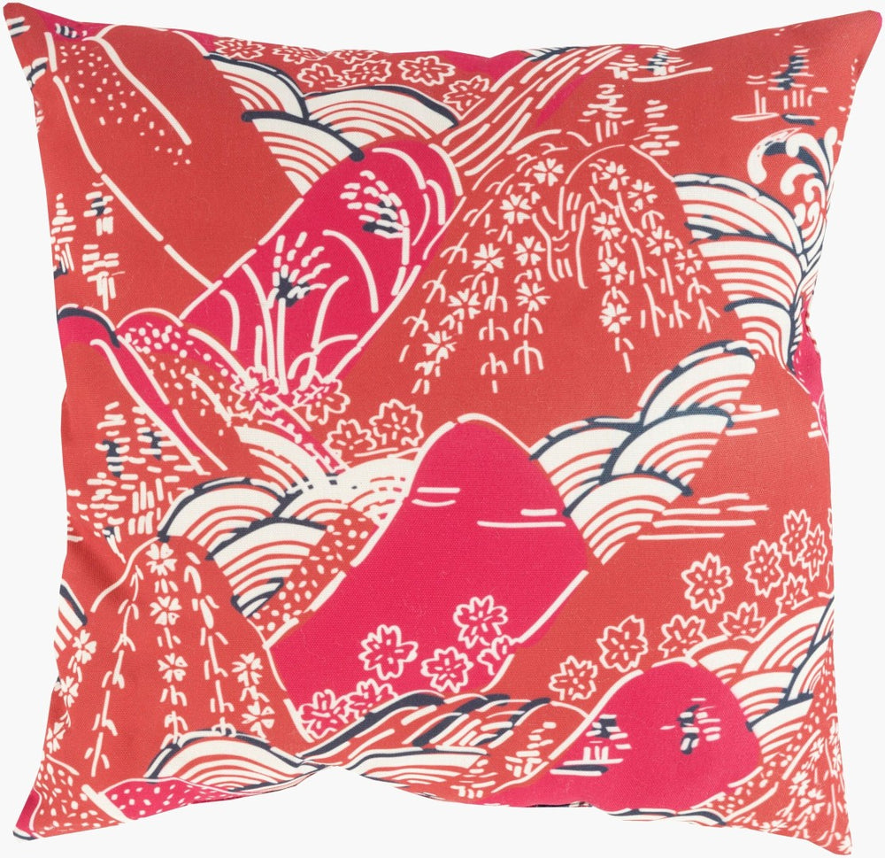 Livabliss Mizu Geometric Woven Polyester Square Accent Pillow for Sofa Bed or Window Seat MZ006-1818