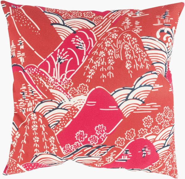 Livabliss Mizu Geometric Woven Polyester Square Accent Pillow for Sofa Bed or Window Seat MZ006-1818