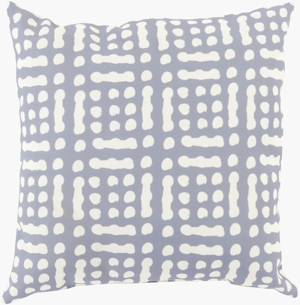 Livabliss Mizu Woven Geometric Accent Pillow Polyester Square Textured Sofa Bed Decor MZ017-2020