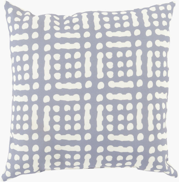 Livabliss Mizu Woven Geometric Accent Pillow Polyester Square Textured Sofa Bed Decor MZ017-2020