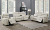 Steve Silver Duval Power/Power Sofa Ivory DU850S