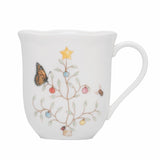 Lenox Butterfly Meadow Seasonal Mugs, Set of 4 Multi, WHITE PORCELAIN 810138