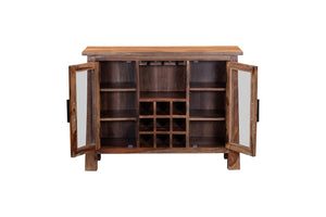 Porter Designs Kalispell Solid Sheesham Wood Dining Table - Timeless Craftsmanship & Style Brown Wood 07-196-04-2439