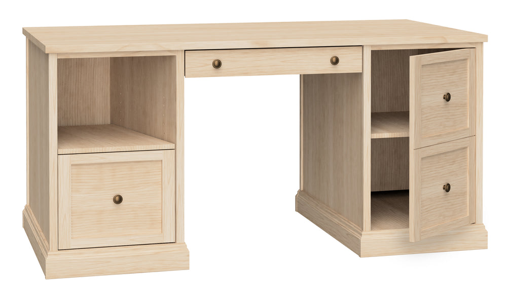 Hekman Custom Office Pedestal Desk EC60R Hekman Furniture