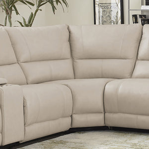 Parker House Parker Living Whitman Collectible Armless Recliner – Cordless Freedom With Elegant Design Beige Top Grain Leather With Match (X) Mwhi#850-p50-vli