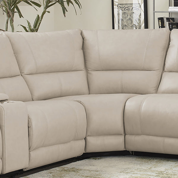 Parker House Parker Living Whitman Collectible Armless Recliner – Cordless Freedom With Elegant Design Beige Top Grain Leather With Match (X) Mwhi#850-p50-vli