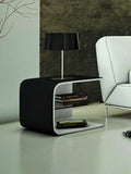 VIG Furniture Spirit Contemporary Black and White Nightstand VGEVBN007