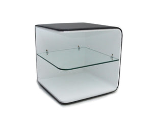 VIG Furniture Spirit Contemporary Black and White Nightstand VGEVBN007