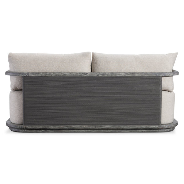 Bernhardt Bernhardt Andros Outdoor Sofa Teak Base Rope Wrapped Panels Deep Patio Seating O2787A