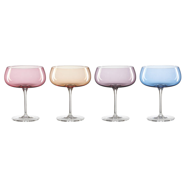 Lenox Oneida True Colors Cocktail Glasses, Set of 4 Multi, MULTI GLASS,CRYSTAL 895929