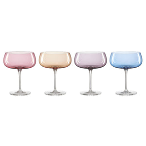 Lenox Oneida True Colors Cocktail Glasses, Set of 4 Multi, MULTI GLASS,CRYSTAL 895929